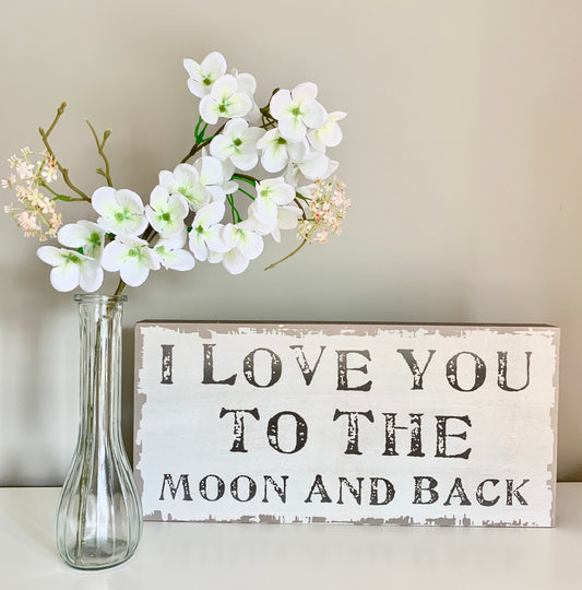 Chunky wooden plaque