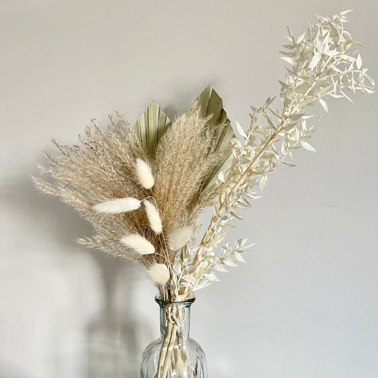 Mini dried stem bouquet - Neutral
